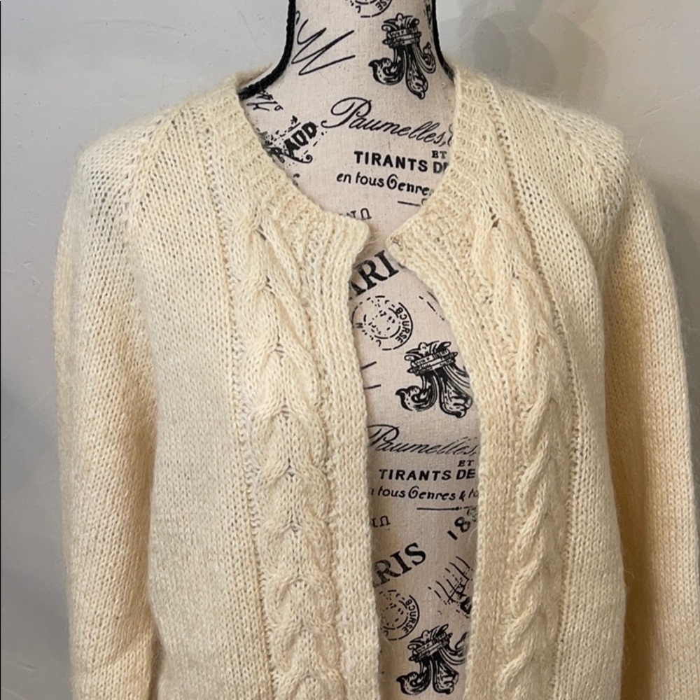 Vintage grandma cardigan sweater - women’s large​​​​​​​​​​​​ - Picture 6 of 6
